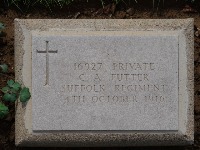 Struma Military Cemetery - Futter, C A